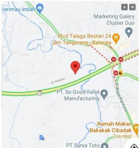 BU - Tanah Hook Super Miring Dijual Cepat di Kawasan Industri Baja Mas Tangerang - 5