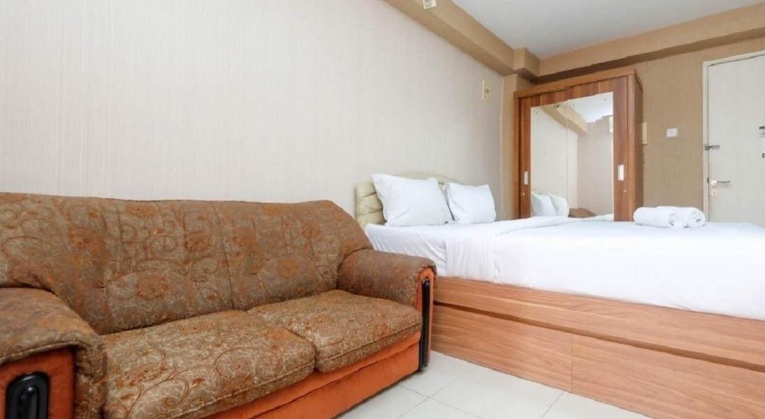 Sewa Apartemen Kalibata City 1BR Tower Raffles Lt.19 Full Furnished View Tennis Court - 2