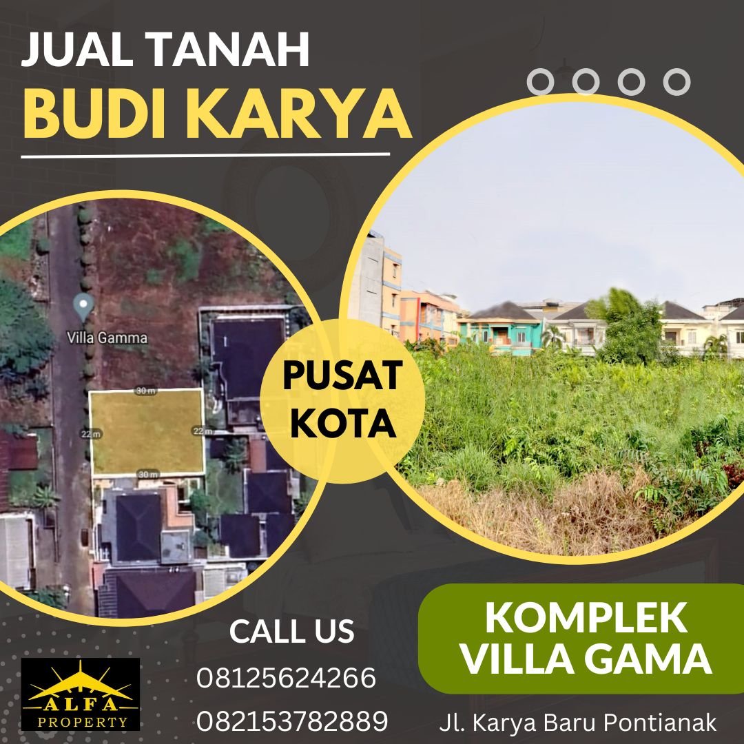 Dijual Tanah Villa Gama Kota Pontianak - 3