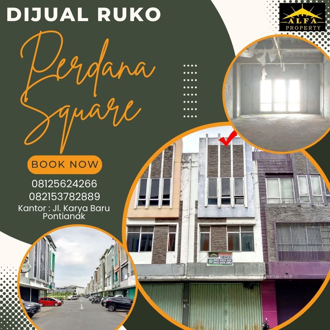 Dijual Ruko Perdana Square Kota Potianak - 2