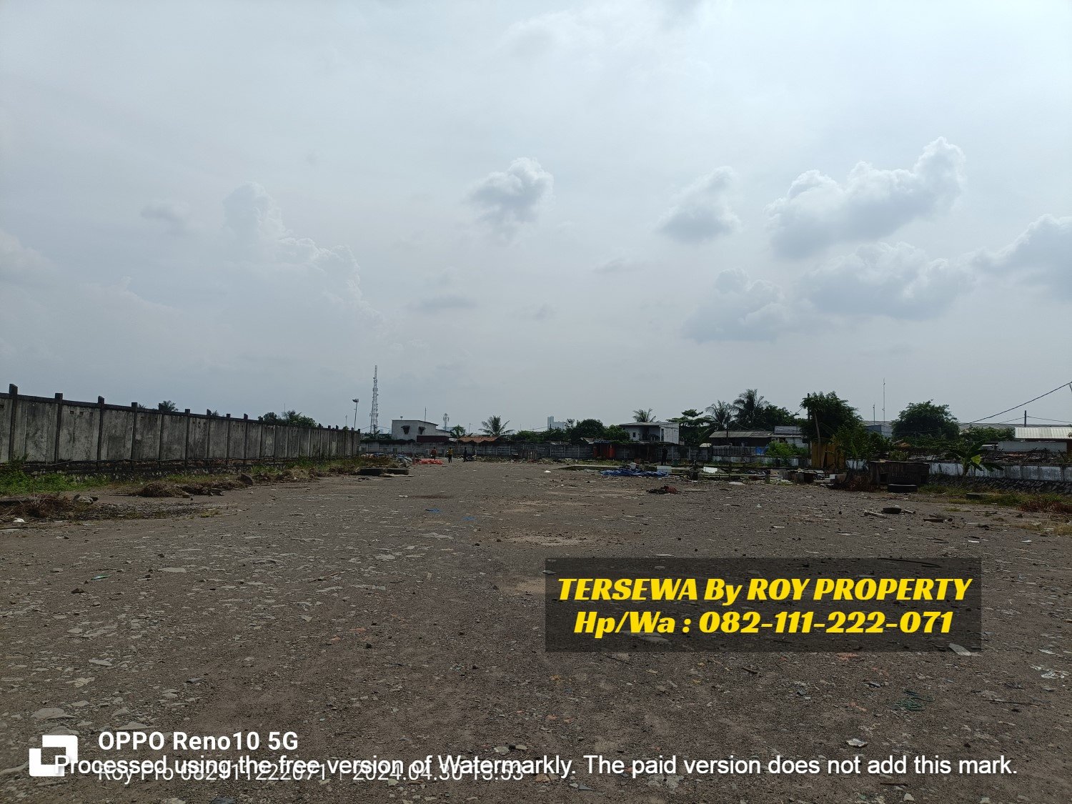 TERMURAH Disewakan Tanah di Cakung Cilincing 1.5 Ha Jakarta Timur DI PINGGIR TOL CAKUNG - 2