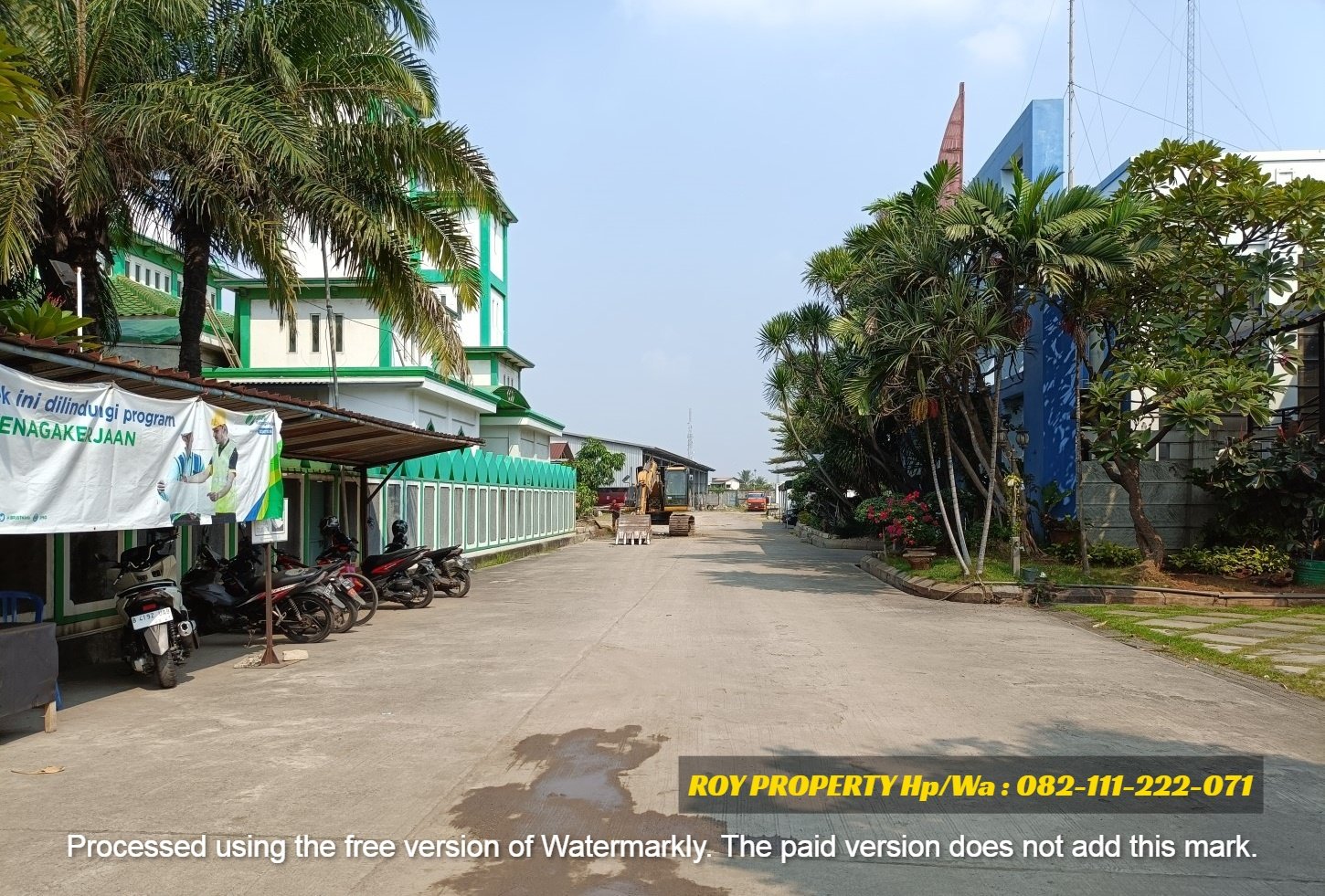 MURAH LENGKAP Disewakan Tanah di Cakung Cilincing 8.500 m2 ADA GEDUNG KANTOR DAN GUDANG - 3
