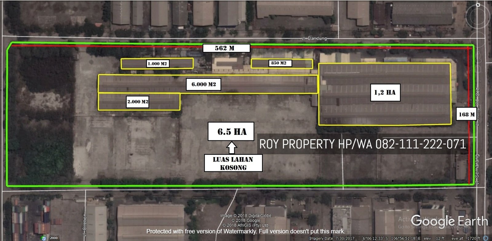 Dijual Tanah di Marunda Cilincing 9.2 Ha Jakarta Utara BERIKUT GUDANG SIAP PAKAI DEKAT PELABUHAN PRIOK - 23