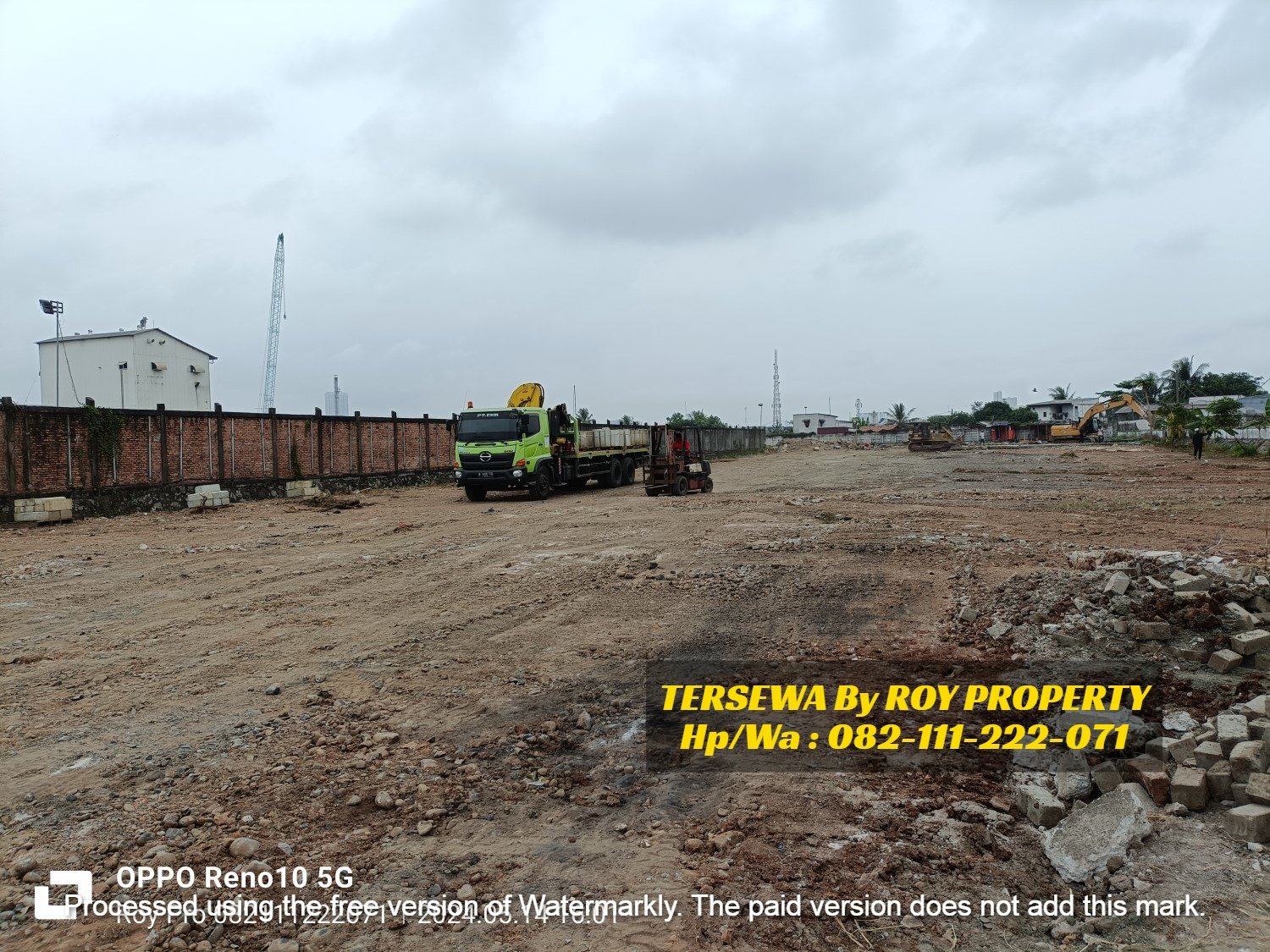 TERSEWA GAK PAKAI LAMA Tanah di Cakung Cilincing 1.5 Ha di Pinggir Tol Cakung MURAH SIAP BANGUN - 9
