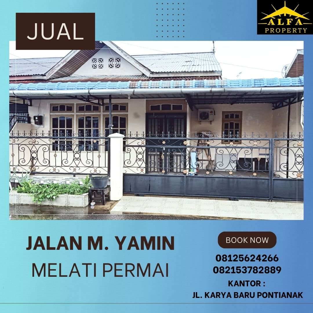 Dijual Cepat Rumah Harga Sangat Murah M Yamin Pontianak - 2