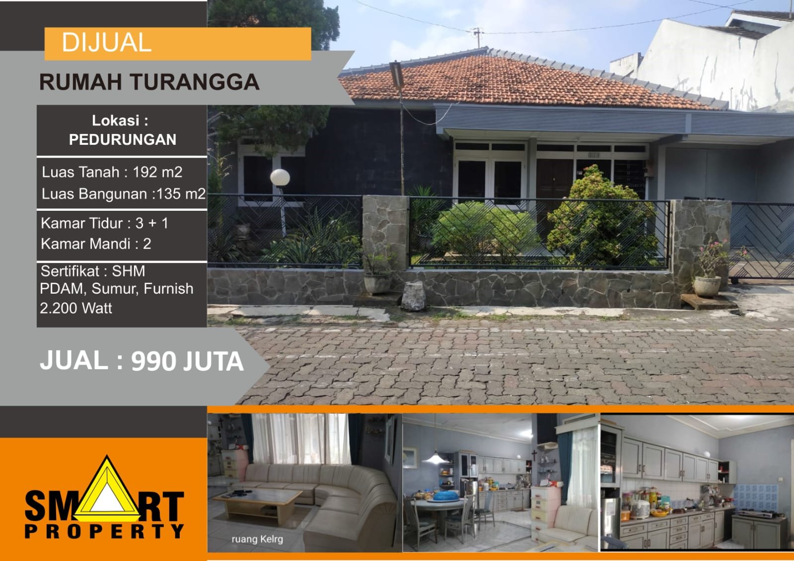 Dijual Cepat Rumah Jalan Turangga Siap Huni Full Furnish Bangunan Terawat dan Bersih - 2