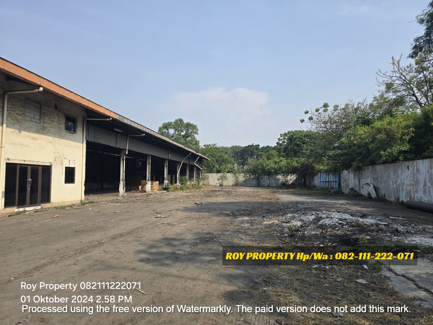 Dijual Tanah di Cakung Cilincing Luas 3400 m2 Pinggir Tol Cakung ADA BANGUNAN GUDANG DAN KANTOR - 3
