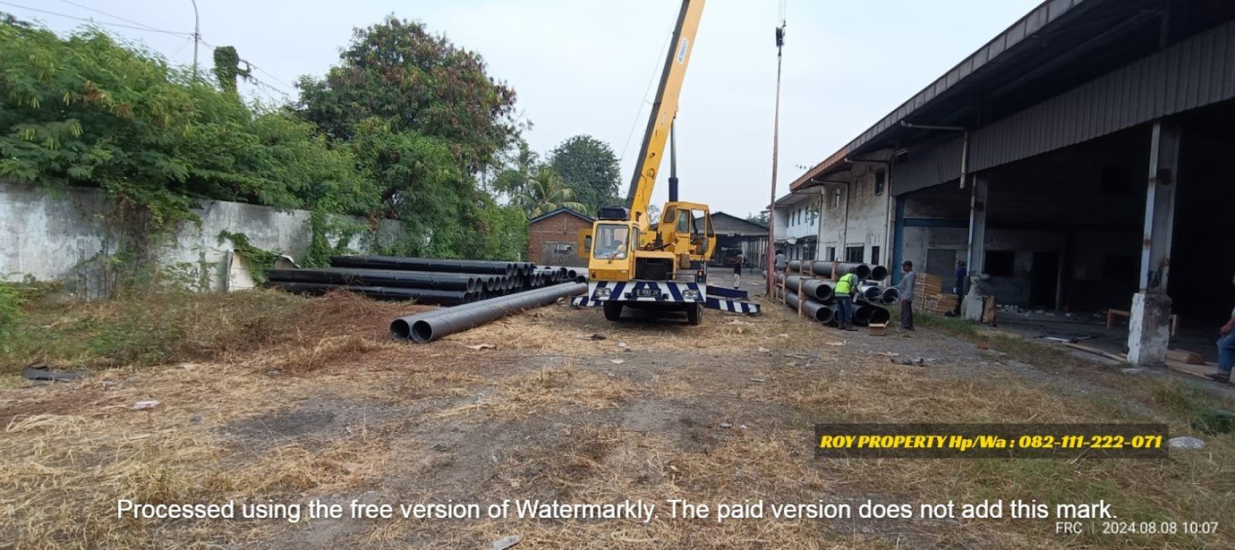 Dijual Tanah di Cakung Cilincing Luas 3400 m2 Pinggir Tol Cakung ADA BANGUNAN GUDANG DAN KANTOR - 17