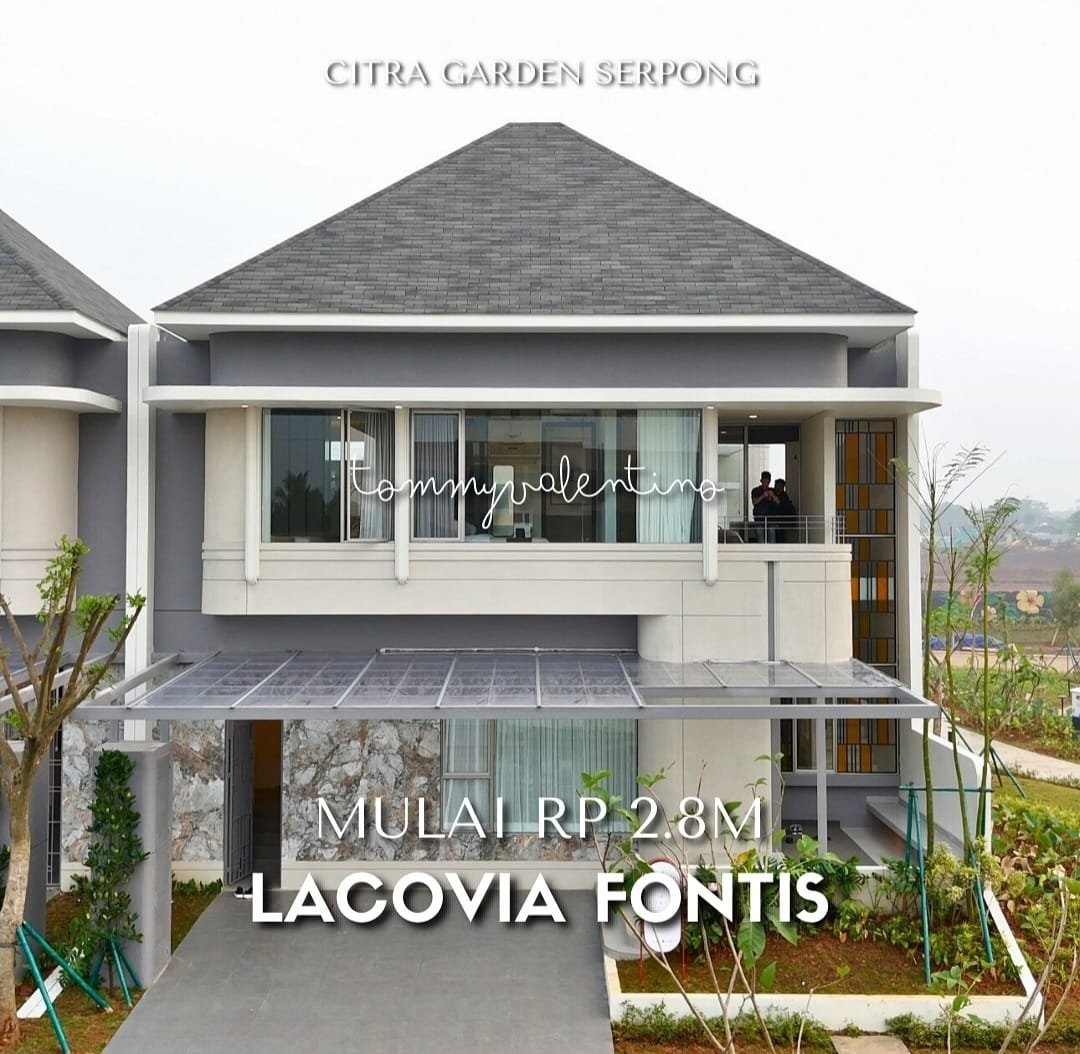 Citra Garden Serpong New Cluster Lacovia Mulai Dari Lebar 8 Meter - 13