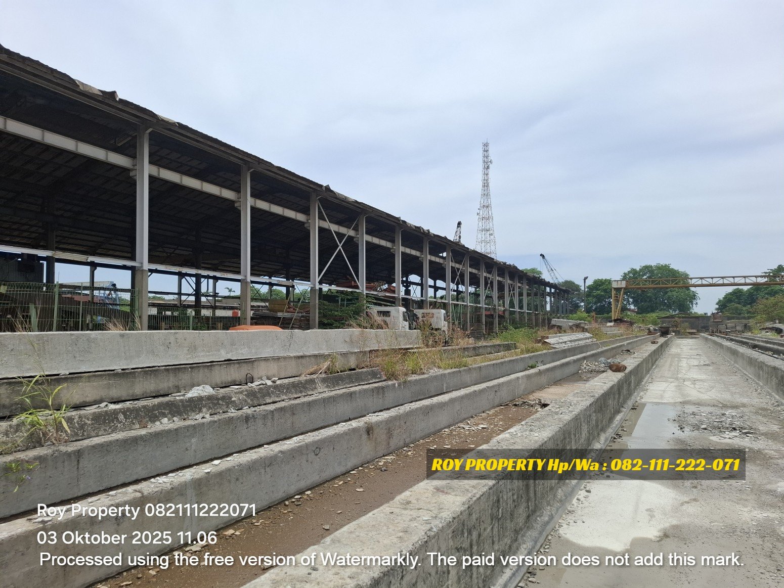 Dijual Tanah di Cakung Cilincing 4 Ha Full Cor Beton Nego Sampai Jadi - 9