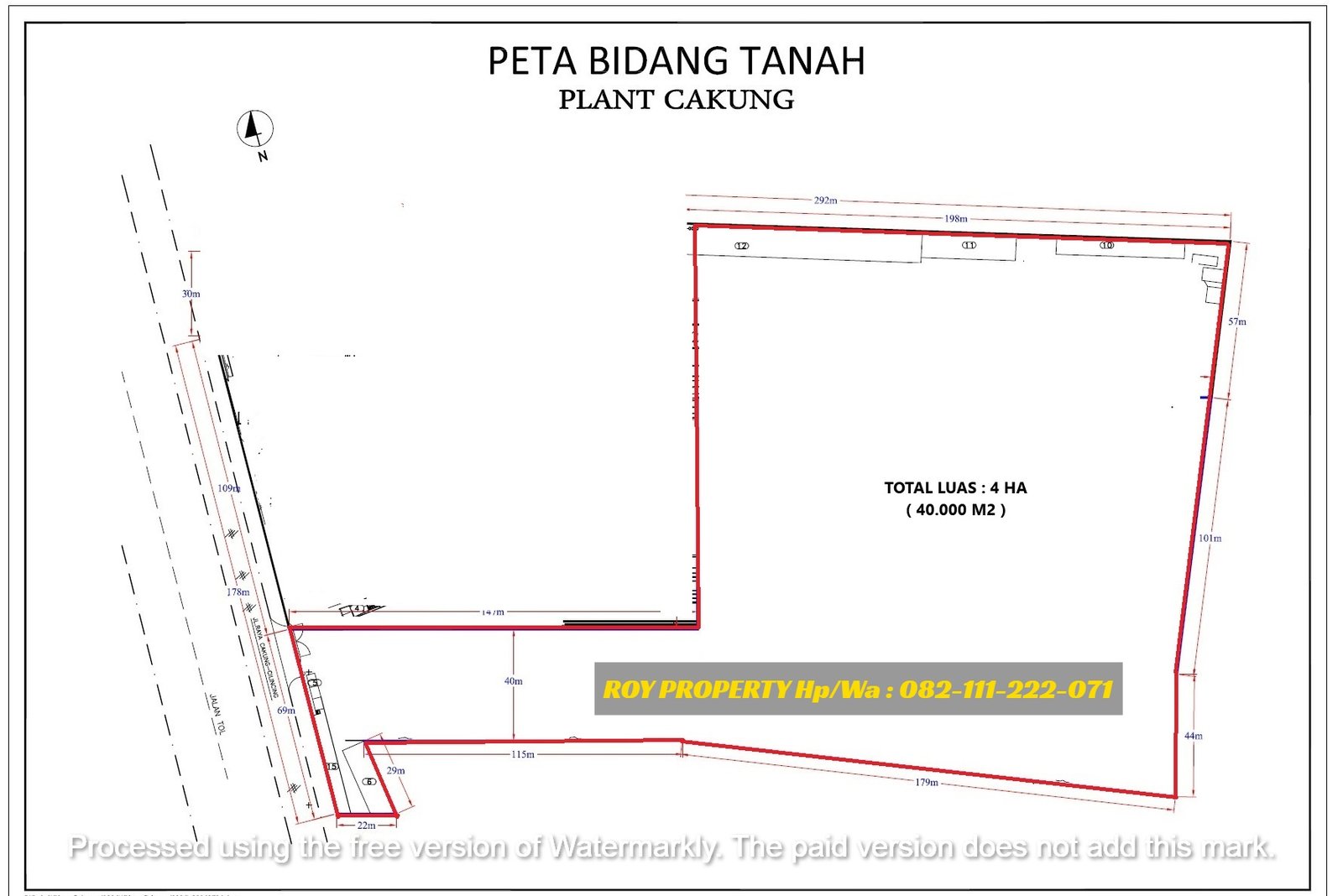 Dijual Tanah di Cakung Cilincing Luas 4 Ha Cocok Buat Depo Container - 32