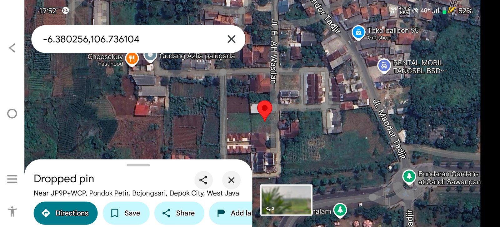 JUAL RUMAH BARU BELAKANG MALL THE PARK SAWANGAN - 7