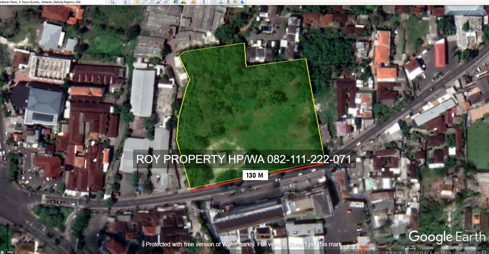 Dijual Tanah Kavling di Uluwatu Jimbaran Bali 1.2 Ha DEPAN JIMBARAN PLAZA - AREA KOMERSIL - 27