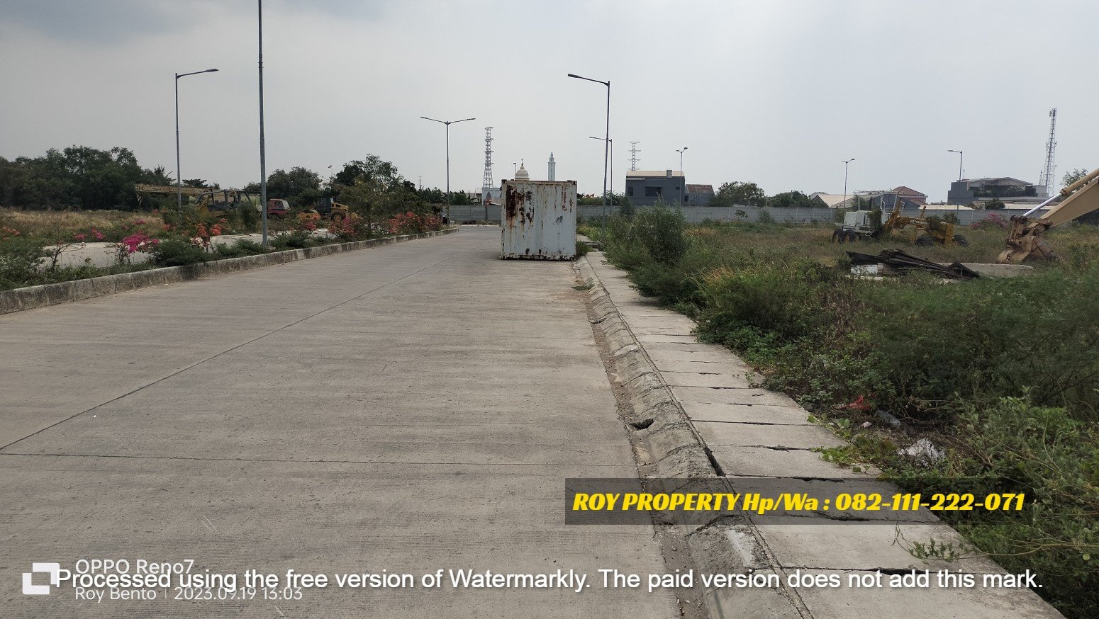 Disewakan Tanah Open Yard di Marunda Seluas 4.9 Ha Area Industri dan Gudang - 23