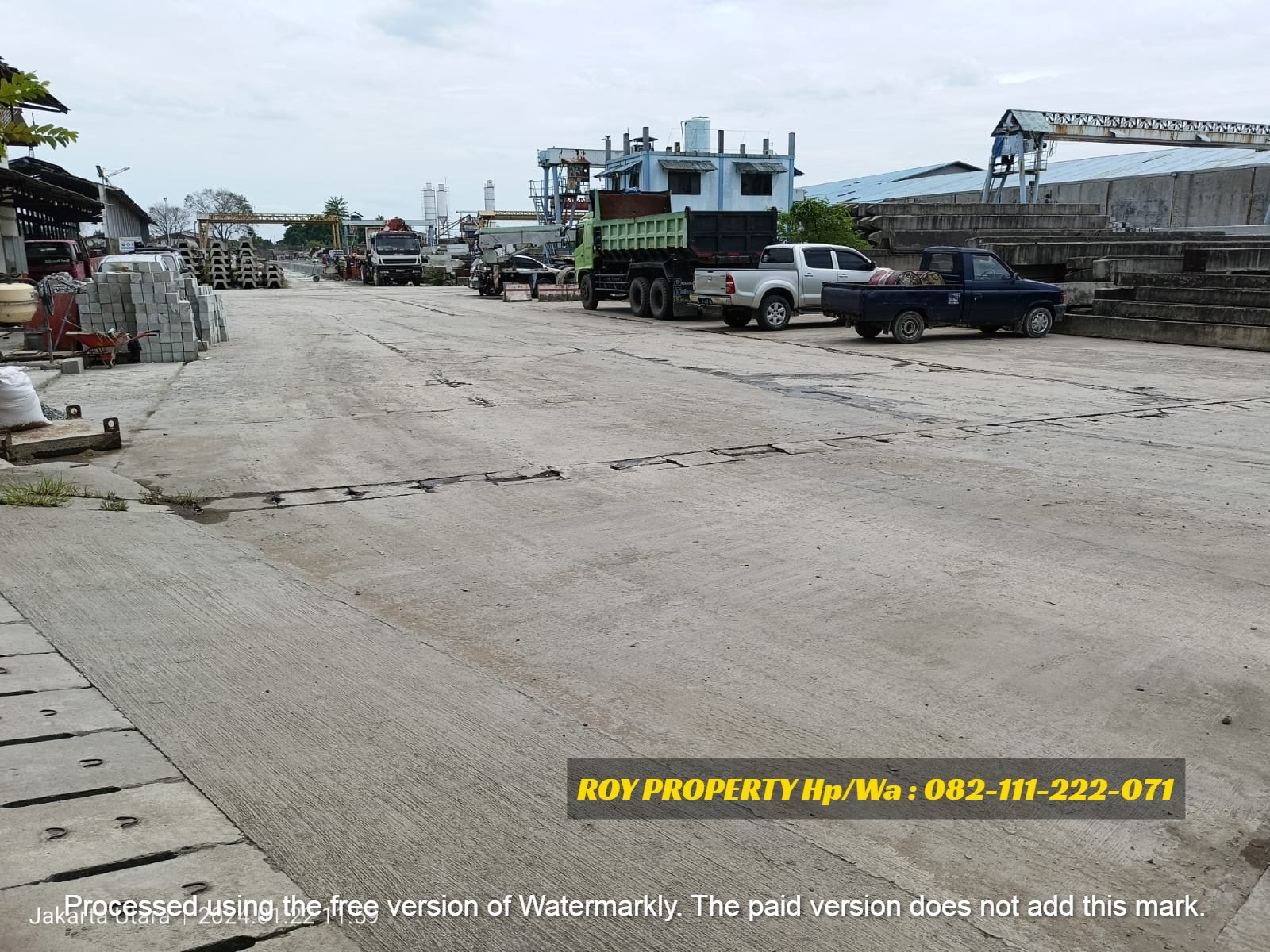 Dijual Tanah Open Yard di Cakung Cilincing Luas 4 Ha Full Cor Beton Murah Siap Bangun - 11