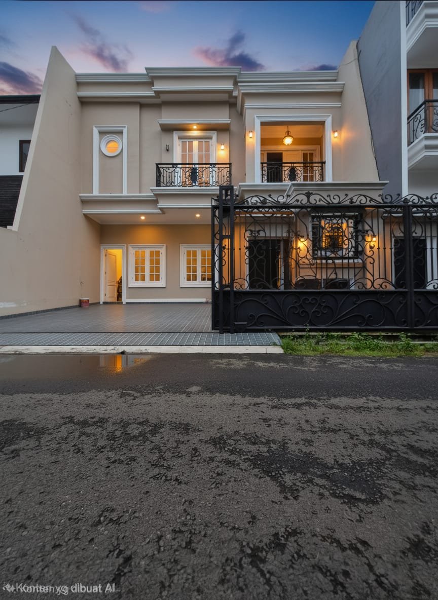 BRAND NEW CLASSIC MODERN DALAM KOMPLEK BEBAS BANJIR DUREN SAWIT JAKARTA TIMUR - 13