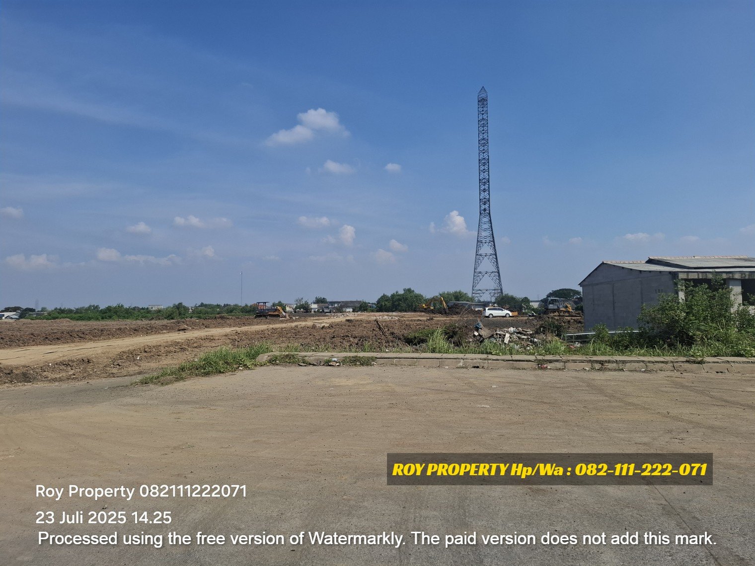 Dijual Tanah Open Yard di Marunda 14 Ha Cocok Buat Gudang dan Depo Container - SIAP BANGUN - 5