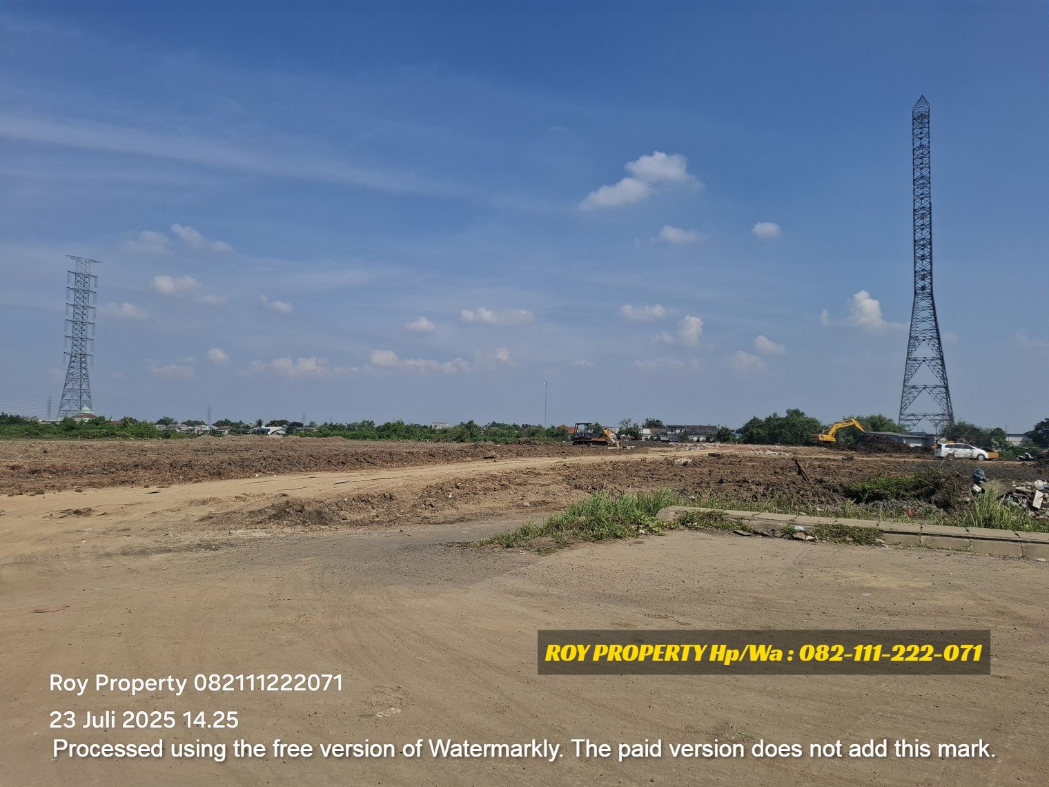 Dijual Tanah Open Yard di Marunda 14 Ha Cocok Buat Gudang dan Depo Container - SIAP BANGUN - 9