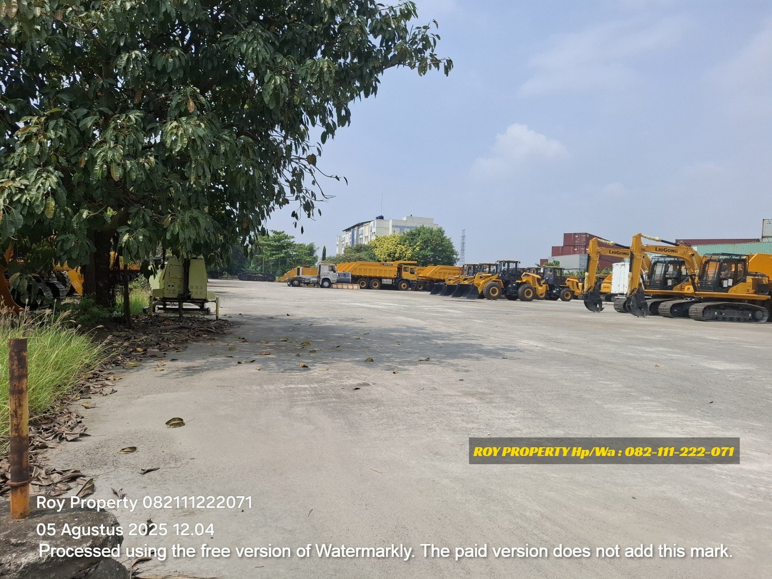 TERMURAH Disewakan Tanah di Cakung Cilincing 1.5 Ha Full Cor Beton Siap Pakai - 5