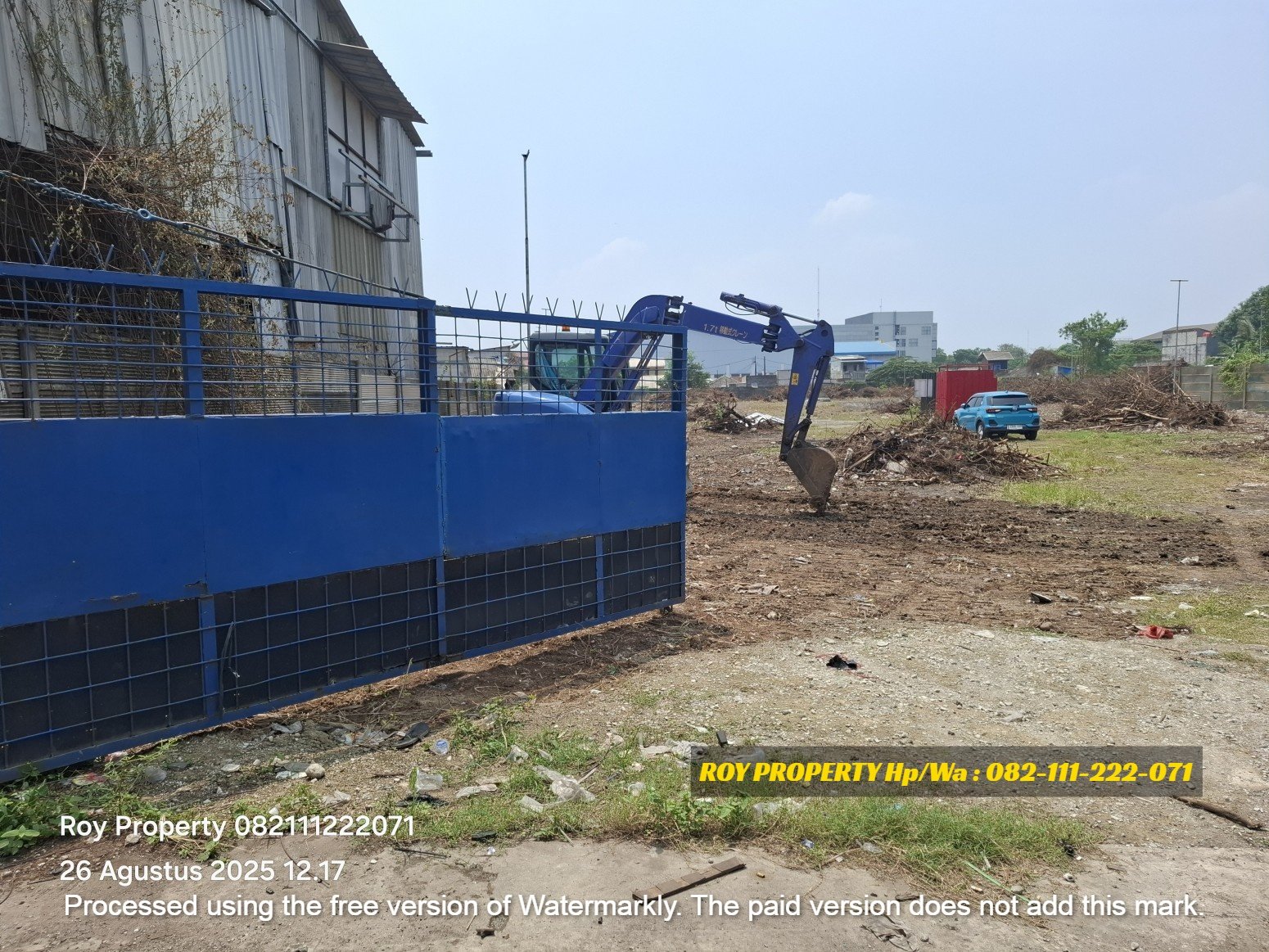 Dijual Tanah di Marunda 7500 m2 Dekat Marunda Center dan Pintu Tol Tarumajaya - 1