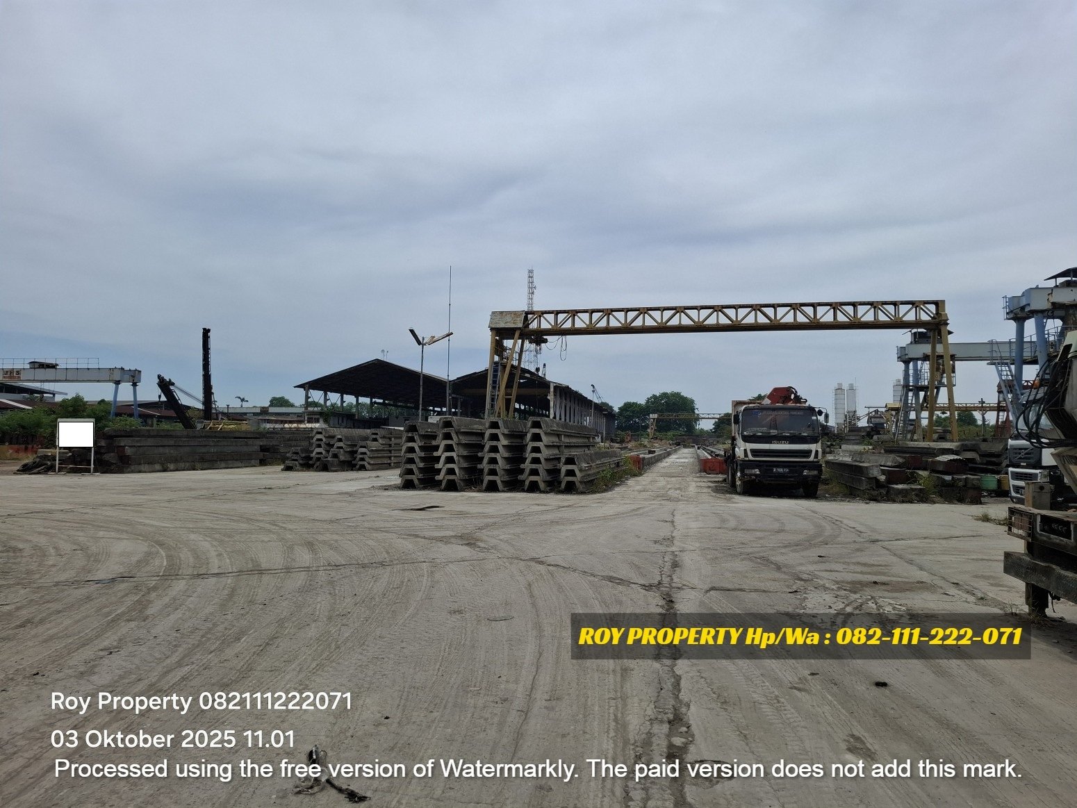 DIJUAL CEPAT Tanah di Cakung Cilincing 4 Ha Cor Beton Nego Sampai Deal - 9