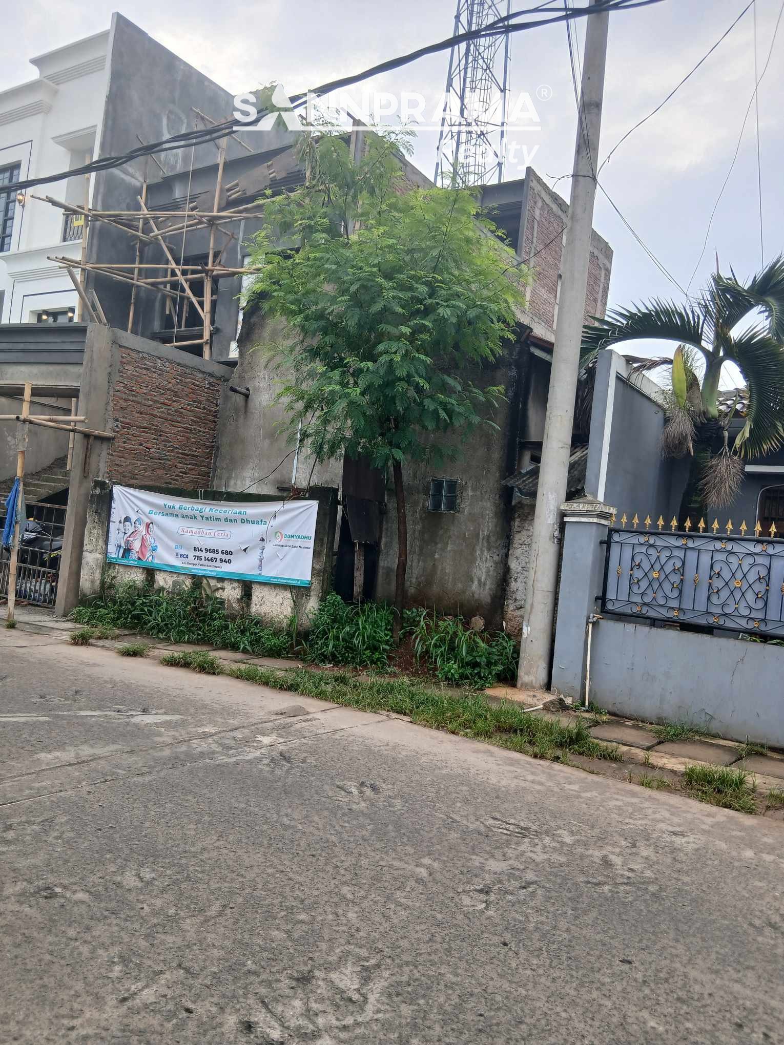 Kavling siap bangun dekat tol Limo di Meruyung Depok - 4