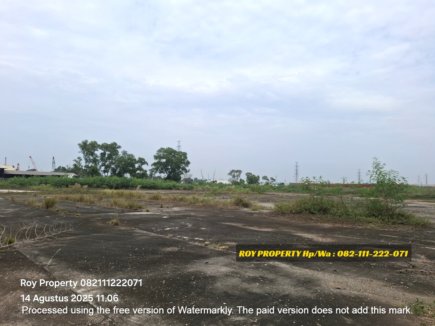 PALING MURAH Disewakan Tanah di Marunda Cilincing 2.4 Ha Dekat Pelabuhan dan KBN Marunda - 7