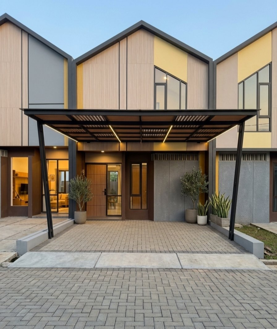 Rumah model scandinavian lokasi strategis di Pamulang Tangsel - 12