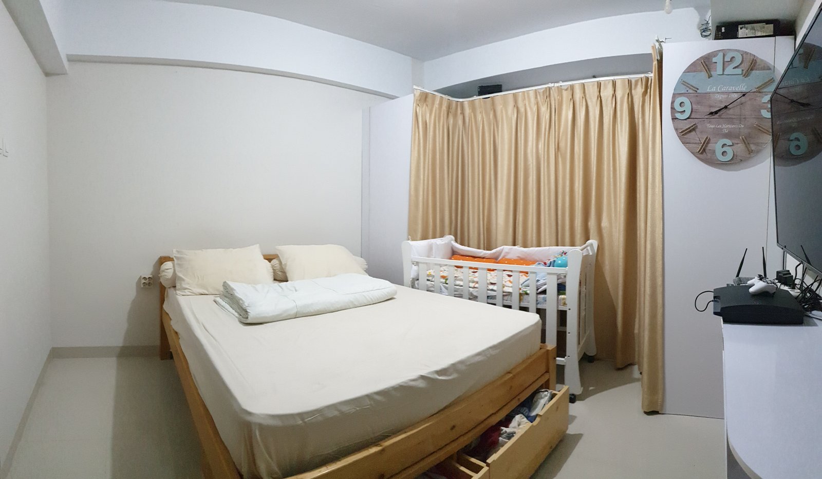 APARTEMEN GREEN PARK VIEW GANDENG 2 UNIT LANGKA LANTAI ATAS TOWER GARDENIA - 12