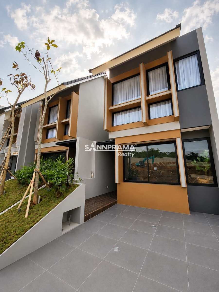 Rumah 2 lantai konsep Garden House Resort di Serpong Tang Sel - 2