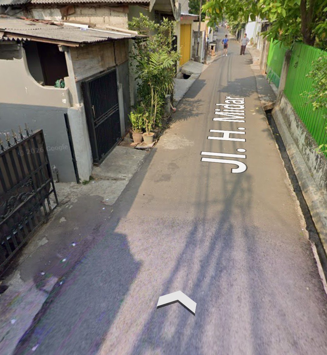 DI JUAL LUAS TANAH 500 METER² BENTUK BOTOL ATAU BENTUK NGANTONG SIAP PAKAI, LOKASI STRATEGIS  JALAN H. MIDAR, JL. RAYA PONDOK PINANG - CIPUTAT DEKAT DAERAH KOMERSIAL - PERKANTORAN DAN DEKAT 9 PINTU TOL, BEBAS BANJIR, KEAMANAN AMAN 24 JAM. - 9