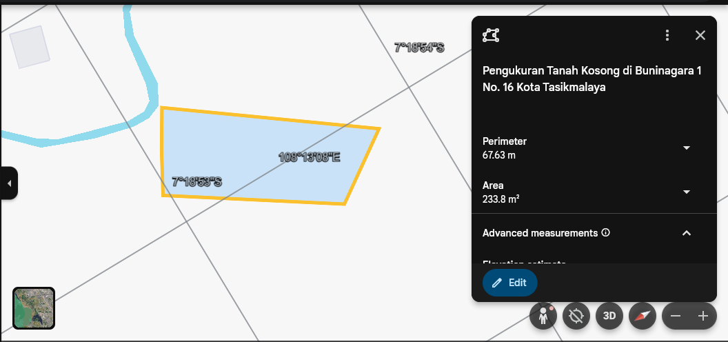 Dijual Tanah Akses Bagus di Cipedes, Kota Tasikmalaya, Luas Tanah 233.8m² - 8